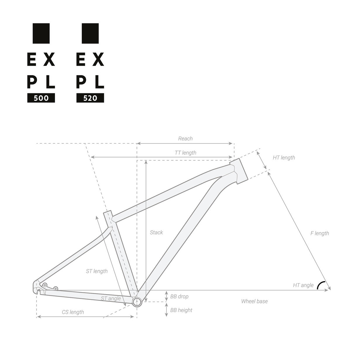 VÉLO VTT RANDONNÉE EXPLORE 500