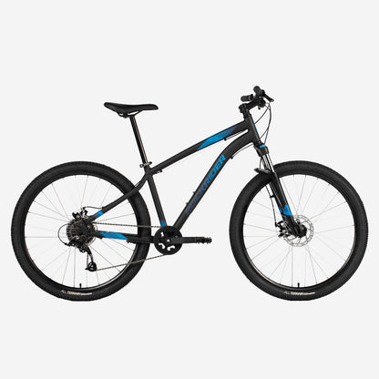 VÉLO VTT RANDONNEE ST 120 NOIR BLEU 27,5"