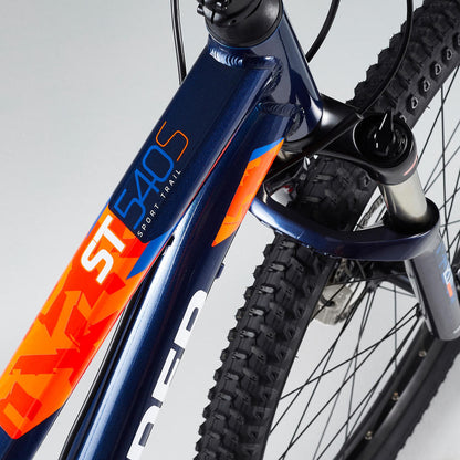 ST 540 S FULL SUSPENSION MTB-FAHRRAD BLAU ORANGE 27,5" 