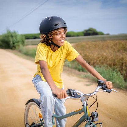 Vélo VTC ENFANT RIVERSIDE 500 KAKI 24 pouces 9-12 ANS