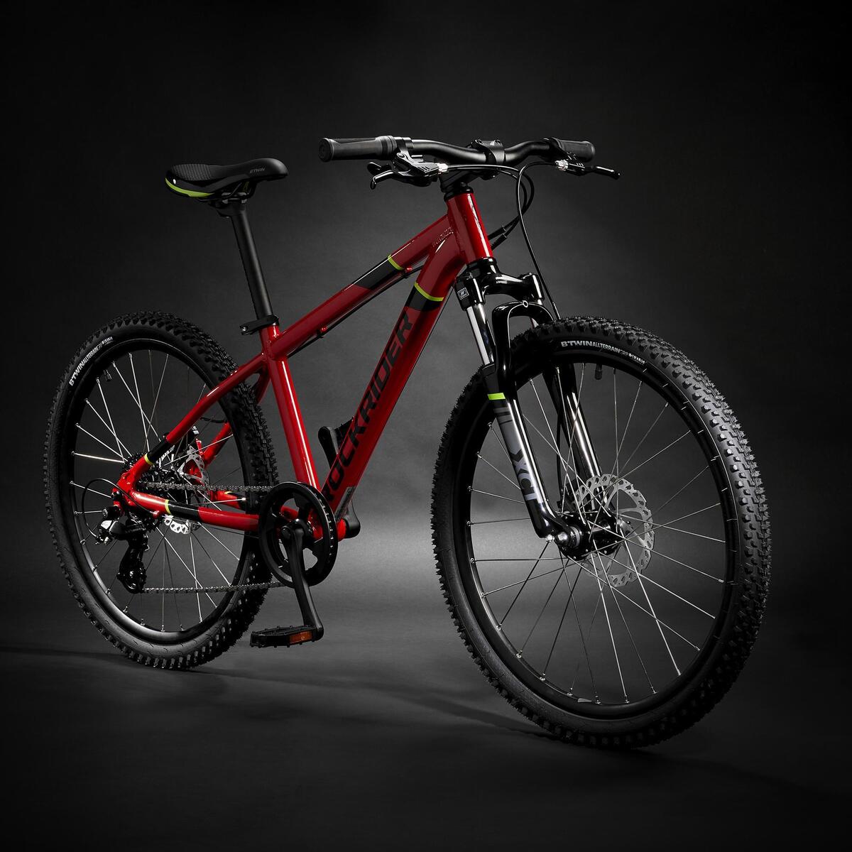 VTT ENFANT ROCKRIDER ST 900 24 POUCES 9-12 ans ROUGE